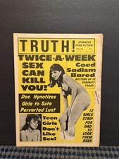 1968 Feb TRUTH Newspaper Vol. 1 No. 2, Twice-a-Week Sex Can Kill You (10T) picture