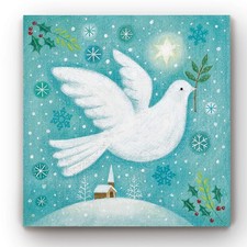 Renditions Gallery Peace On Earth Gallery Wrapped Canvas Christmas Wall Art picture