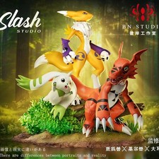 Slash Studio Digimon Guilmon Model Resin Pre-order Terriermon Youkomon H17cm New picture