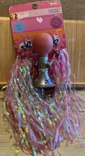 BELL 1999 BARBIE Deluxe Horn & Streamers Spinning Butterfly On Streamers picture