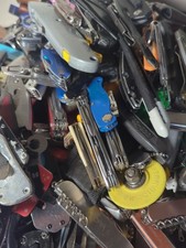 5 Pounds Of TSA Confiscated Pocket Knives, Multi Tools, & Utility knives picture