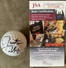 Justin Timberlake autographed signed autograph Srixon golf ball (JSA COA) *NSYNC picture