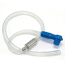 Universal One-Man Brake & Clutch Bleeder Kit One-Way Check Valve 2 Hoses Adapter picture