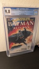 Batman Returns Official Motion Picture Adaptation CGC 9.8 Newsstand - RARE HTF picture