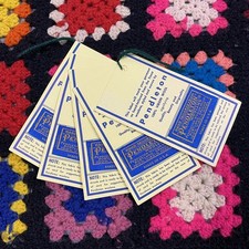 Vintage NOS Lot Of 5 Pendleton Woolens Mills Virgin Wool Clothing Tags picture