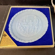 Fenton USA Bicentennial Plate Life Liberty Pursuit of Happiness w/ Box picture