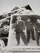 Lot Of 6 Rare Antique Press Release Charlie Chaplin 8x10 Photos, Originals  picture
