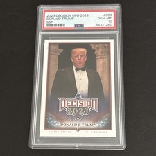 2023 Decision Update 2023 SSP #308 Donald Trump Gem Mint PSA 10 picture