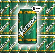 Vernors Ginger Soda, 12oz Can (Pack of 18, Total of 216 Oz) picture