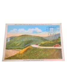 Postcard A Steep Climb Martin's Point On The Ridge LA California Unposted picture