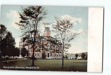 Vintage Montpelier Seminary VT Postcard Antique Academic Architecture Vermont picture