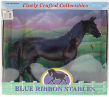 Blue Box Blue Ribbon Stables Black Horse New In Box picture