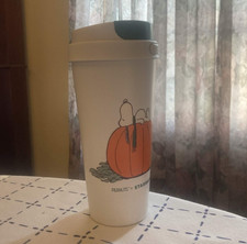 Starbucks x Peanuts Collab Snoopy The great pumpkin Tumbler Cup picture