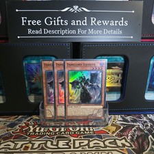 Playset 3x BPRO-EN019 Darklord Djehuty YuGiOh Super rare  picture