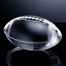 High Quality Crystal Football Paperweight 3.5