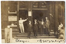 RPPC Brooklyn, New York City Cigar Store, 1906, Real Photo Postcard picture