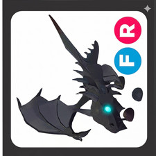 Adopt Me Shadow Dragon Virtual Pet FR (Fly Ride) - Roblox picture