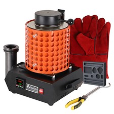 Upgraded 6.6LB Melting Smelting Furnace Kit Casting Ingot Mold Jewelry DIY Tool picture