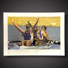 Matthew Pinsent Olympic Gold Medal Rowing Champion Signed Photo COA £29.99 A2 picture