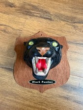Vintage 1958 E. Joseph Cossman Hollywood Calif Black Panther Wall Plaque picture