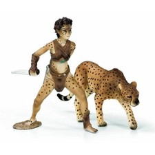 NEW Schleich 70442 Bayala Liassa & Cheetah rare RETIRED fantasy elf figurine toy picture