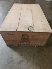 1973Chateau Latour Original Wooden Case With Lid & Dividers picture