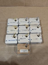 Lot 10 Clear Narco Wind Up Music Box Movements & Assorted Keys READ DESCRIPTION picture
