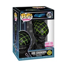 Funko Pop AVP Grid Xenomorph GLOW LE #2076 W/Protector 1200pc CONFIRMED ORDER picture