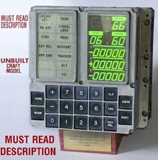 DSKY (DISPLAY KEYBOARD) APOLLO GUIDANCE COMPUTER CRAFT MODEL (LM-5's) MUST READ picture