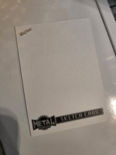 Upperdeck Marvel Metal Universe 2023 Blank sketch cards  picture