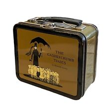 VINTAGE Edward Gorey GASHLEYCRUMB TINIES Metal LUNCH BOX Steampunk Tin picture