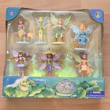 DISNEY FAIRIES COLLECTIBLE FIGURES BOX SET THEME PARK ORIGINAL TINKERBELL NIB picture