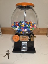 Restored Vintage 1930s Northwestern Model 33 1¢ Gumball Machine Porcelain W/ Key picture