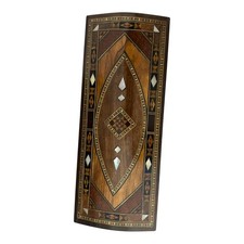 Vintage Middle Eastern  Wood Box Inlay Mother of Pearl Handcrafted,seachell picture