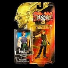 1997 Namco Tekken 3 Hwoarang Chou Kakkoii Ningyou Mini Prize Figure Japan Import picture