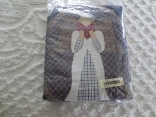 NIP C&F Enterprises APPLIQUED HOLIDAY ANGELS Cotton THROW QUILT - 48