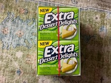 RARE (10) sealed packs Extra Dessert Delights Key Lime Pie discontinued gum 2011 picture