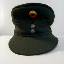Vintage 80s Cold War Bamberger Mutzen West German Military Hat Size 55 picture
