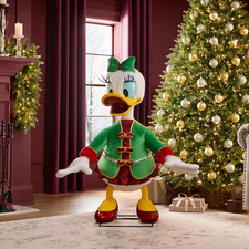 4 FT Animated Interactive Holiday Daisy Duck picture