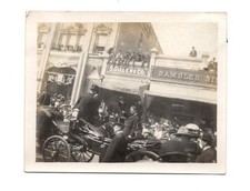 Antique c. 1904 President Teddy Theodore Roosevelt Parade Street View Photo 4x5” picture