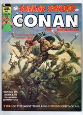 Savage Sword of Conan 1 1974 Marvel Magazine Comic Book Boris Vallejo FN/VF picture
