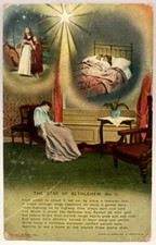1909 The Star of Bethlehem No. 2 Vintage Bamforth Postcard picture