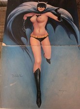 1966 Batgirl Poster Playboy☆ #359 Batman Vintage 60s RARE Vargas picture