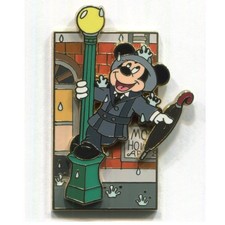 Disney Pins Mickey Mouse Singin’ in the Rain Great Movie Ride Movie Moments Pin picture