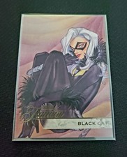 2019 Flair Marvel Flairium Tier 2 Black Cat #105 picture
