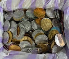 5+ pounds of aluminum Mardi Gras doubloons (New Batch) picture