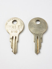 2 Vtg YALE & TOWNE BF10 Key For Progress Line TPL Two Way Radio More BF-10 BF 10 picture