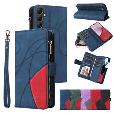 Splice Leather Wallet Phone Case For Samsung A13 A14 A34 A54 A53 A23 A32 5G picture
