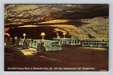 Mammoth Cave KY-Kentucky, Snowball Dining Room, Antique, Vintage Postcard picture