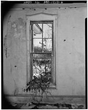 Stoutsville Missouri Hugh C Slee House 1940s East Front Window Bedroom picture